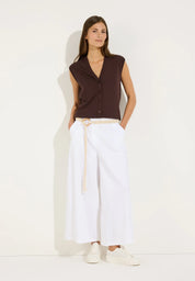 Culotte mit Gürtel