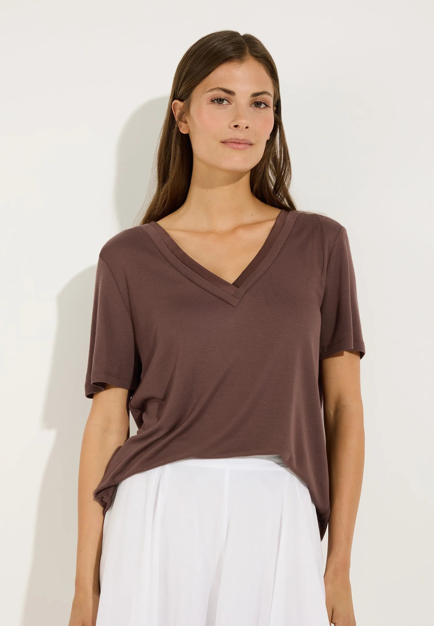 T-Shirt aus Modal