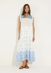 Rock Maxi mit Spitze