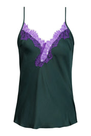 Top mit Spitzen-Details