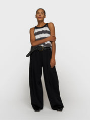 Hose Relaxed Fit aus Bio-Baumwolle