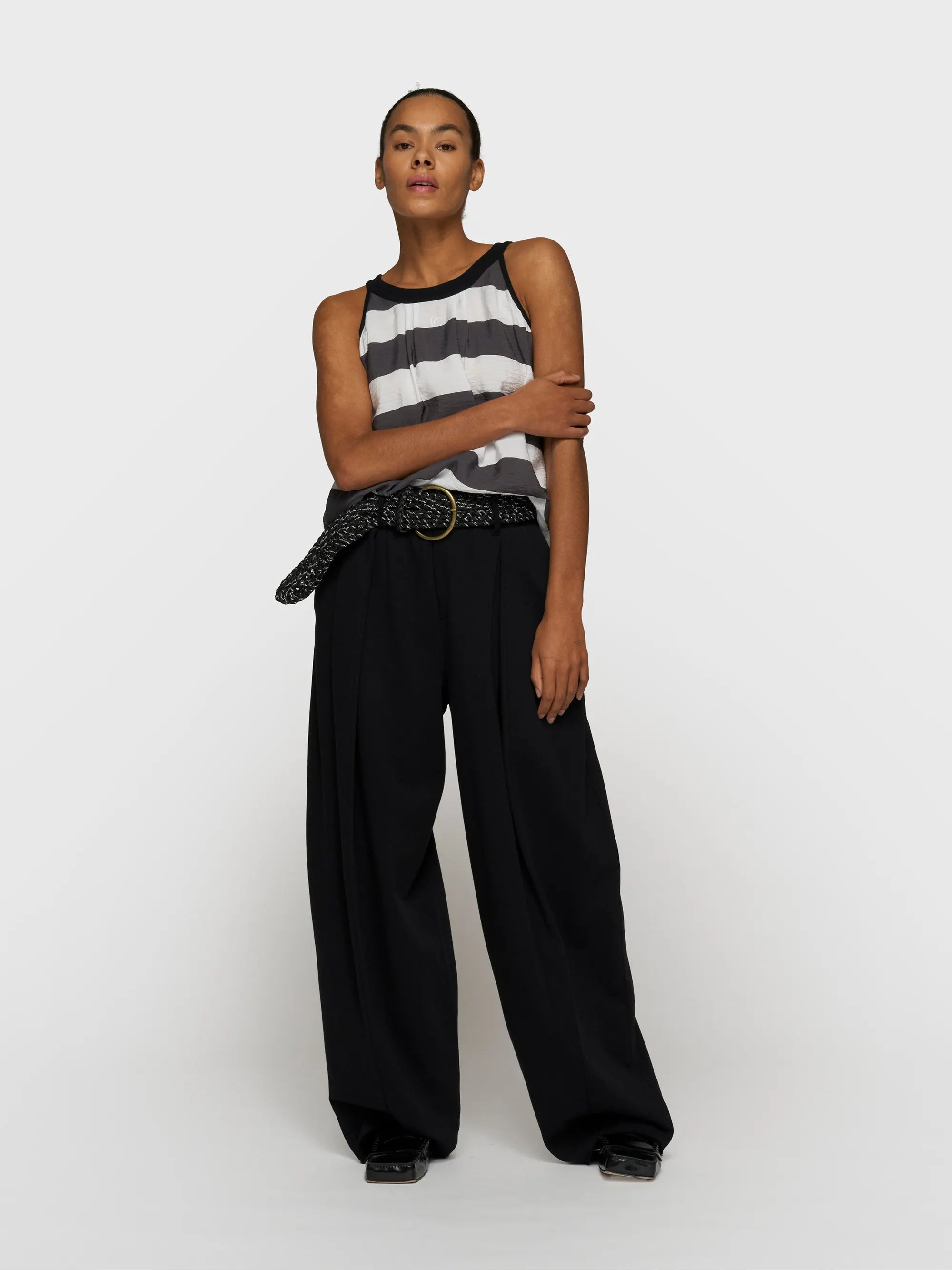 Hose Relaxed Fit aus Bio-Baumwolle