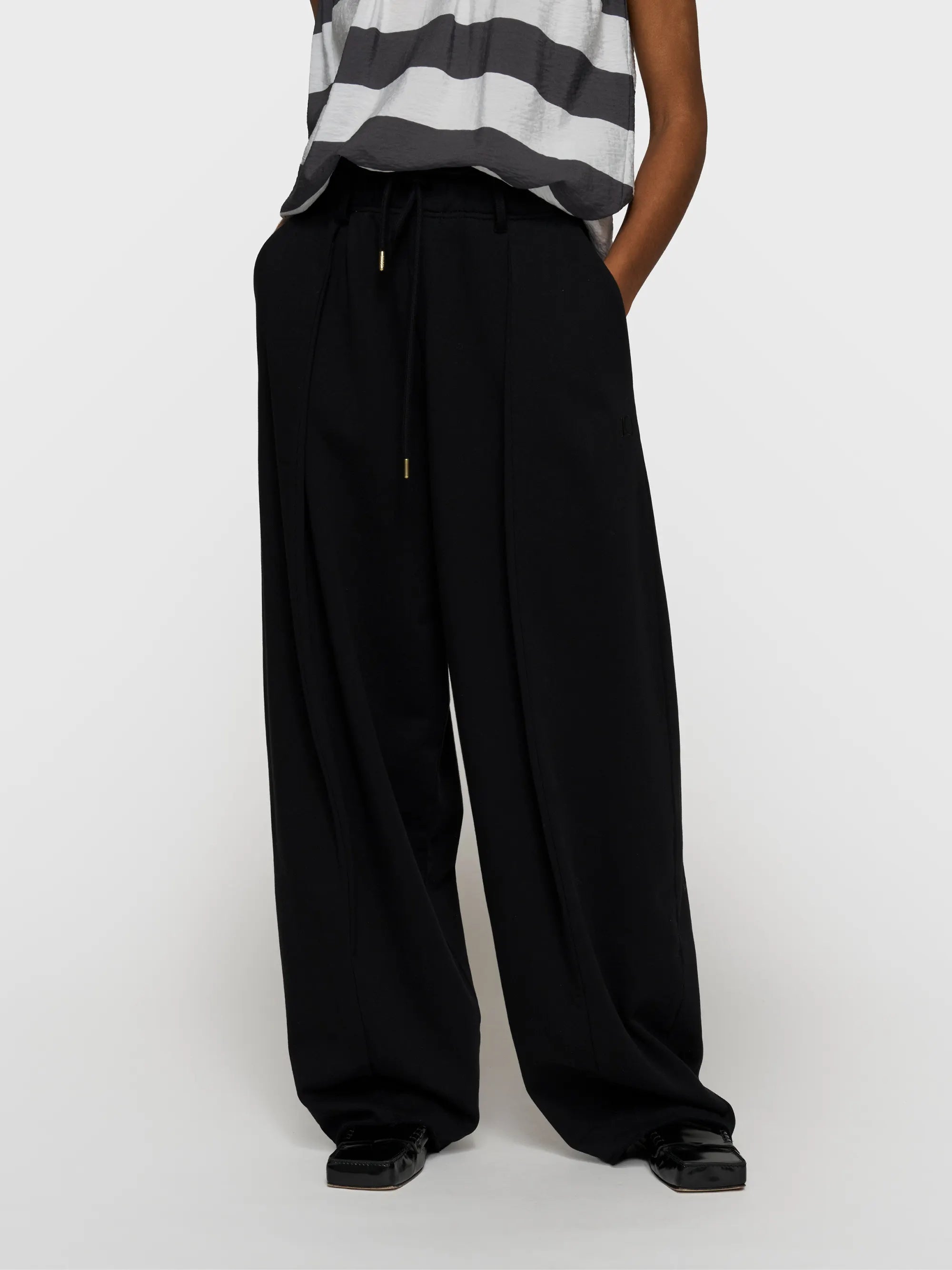 Hose Relaxed Fit aus Bio-Baumwolle