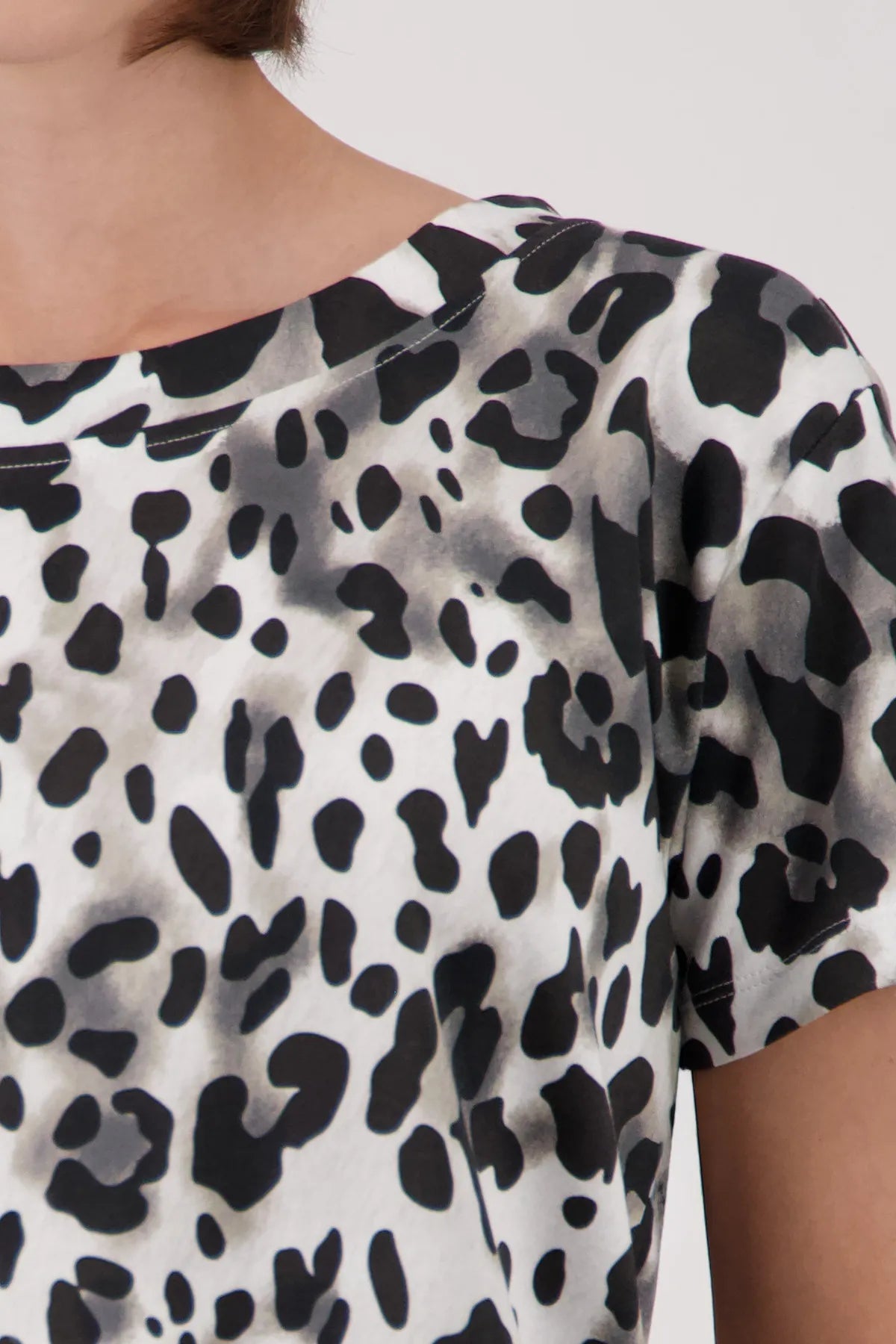 T-Shirt aus Modalmix