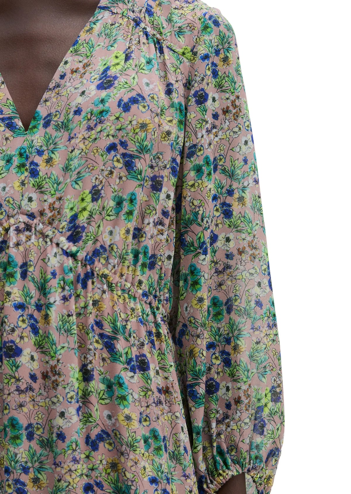 Freizeitkleid Midi aus Viskose