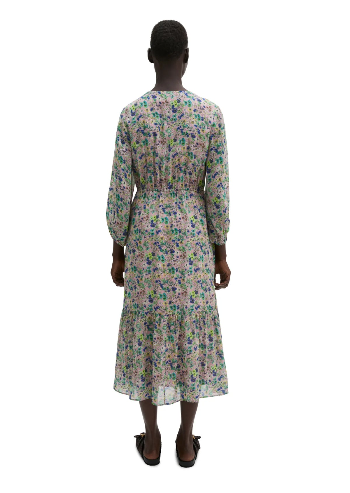 Freizeitkleid Midi aus Viskose