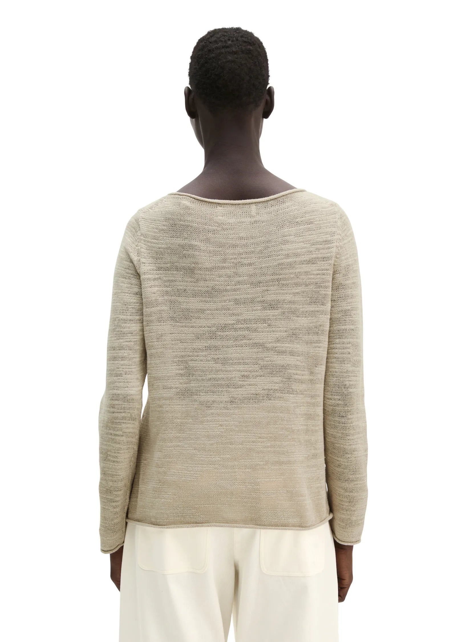Strickpullover aus Baumwollmix