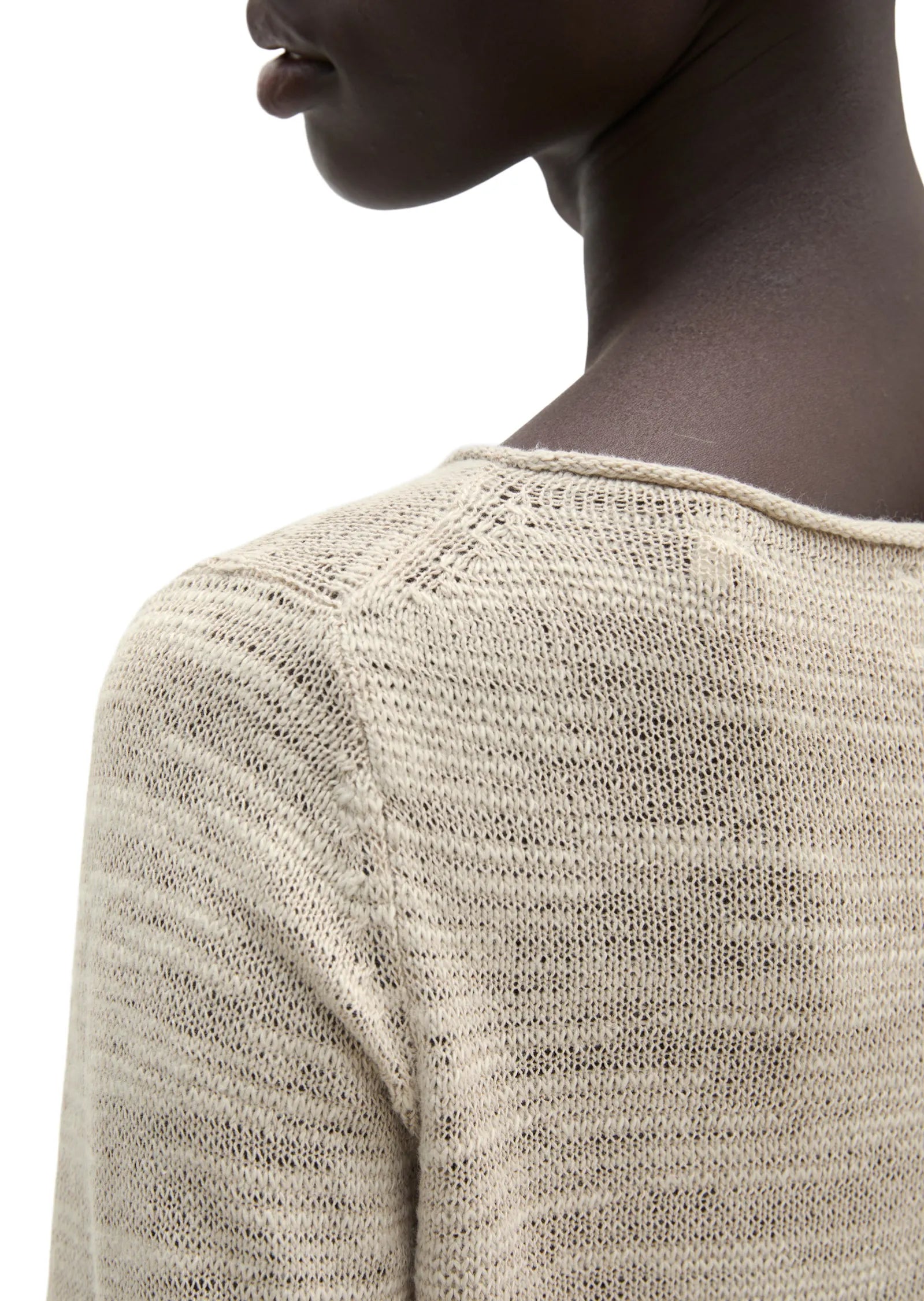 Strickpullover aus Baumwollmix