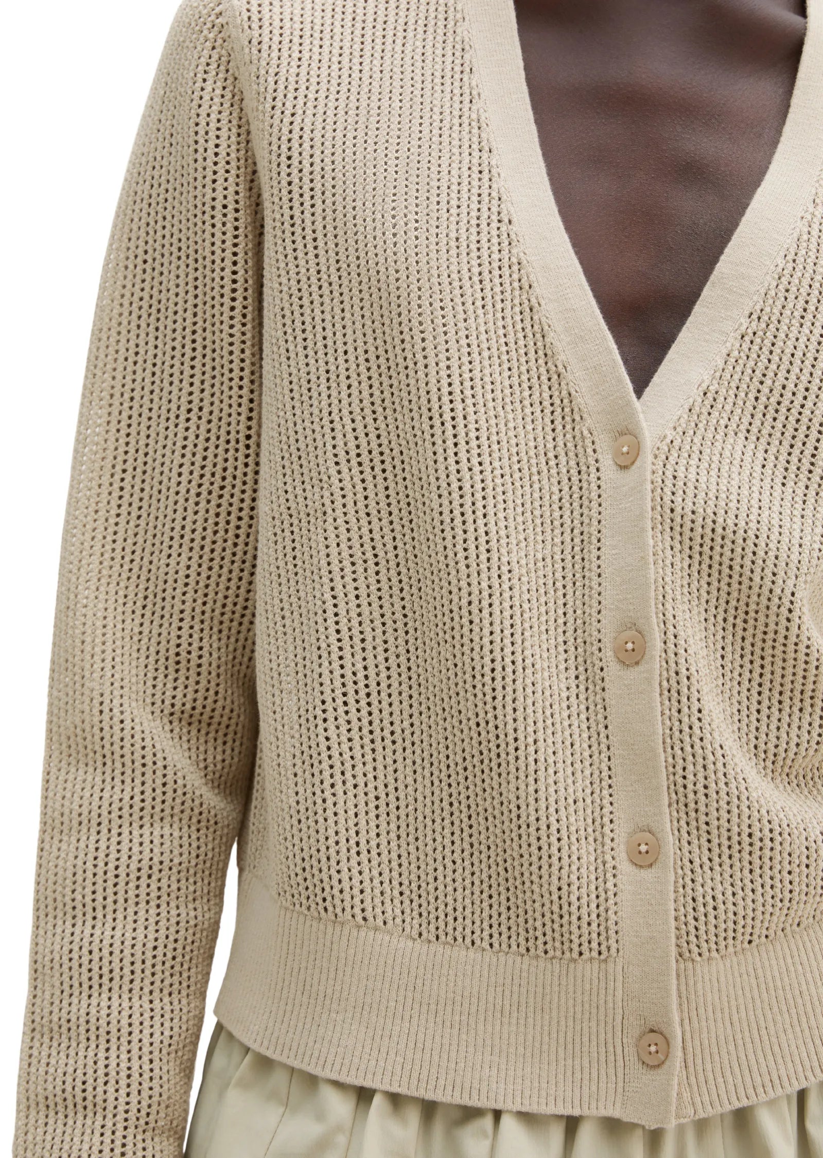 Ajour-Cardigan Regular Fit
