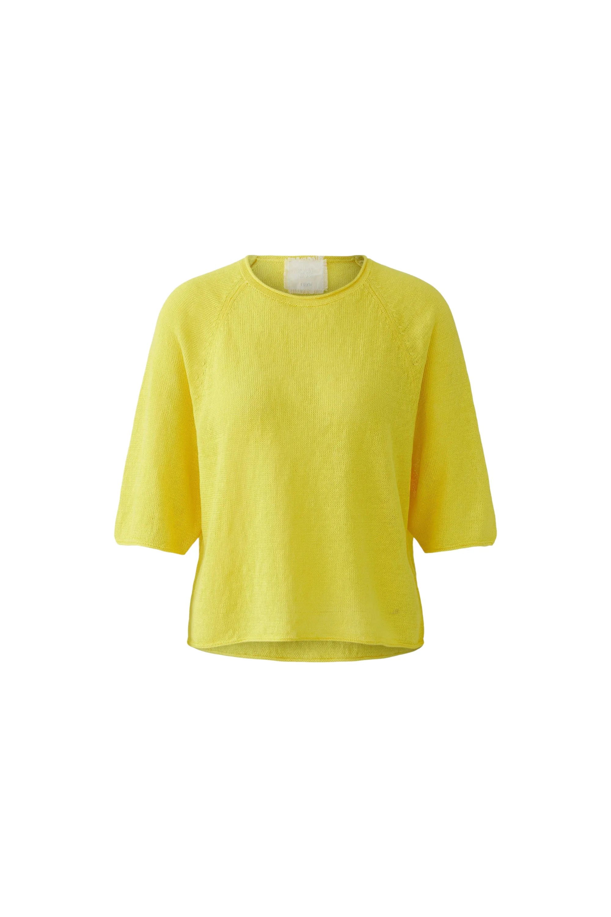 Strickpullover aus Leinen