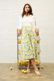 Sommerkleid Midi mit Print