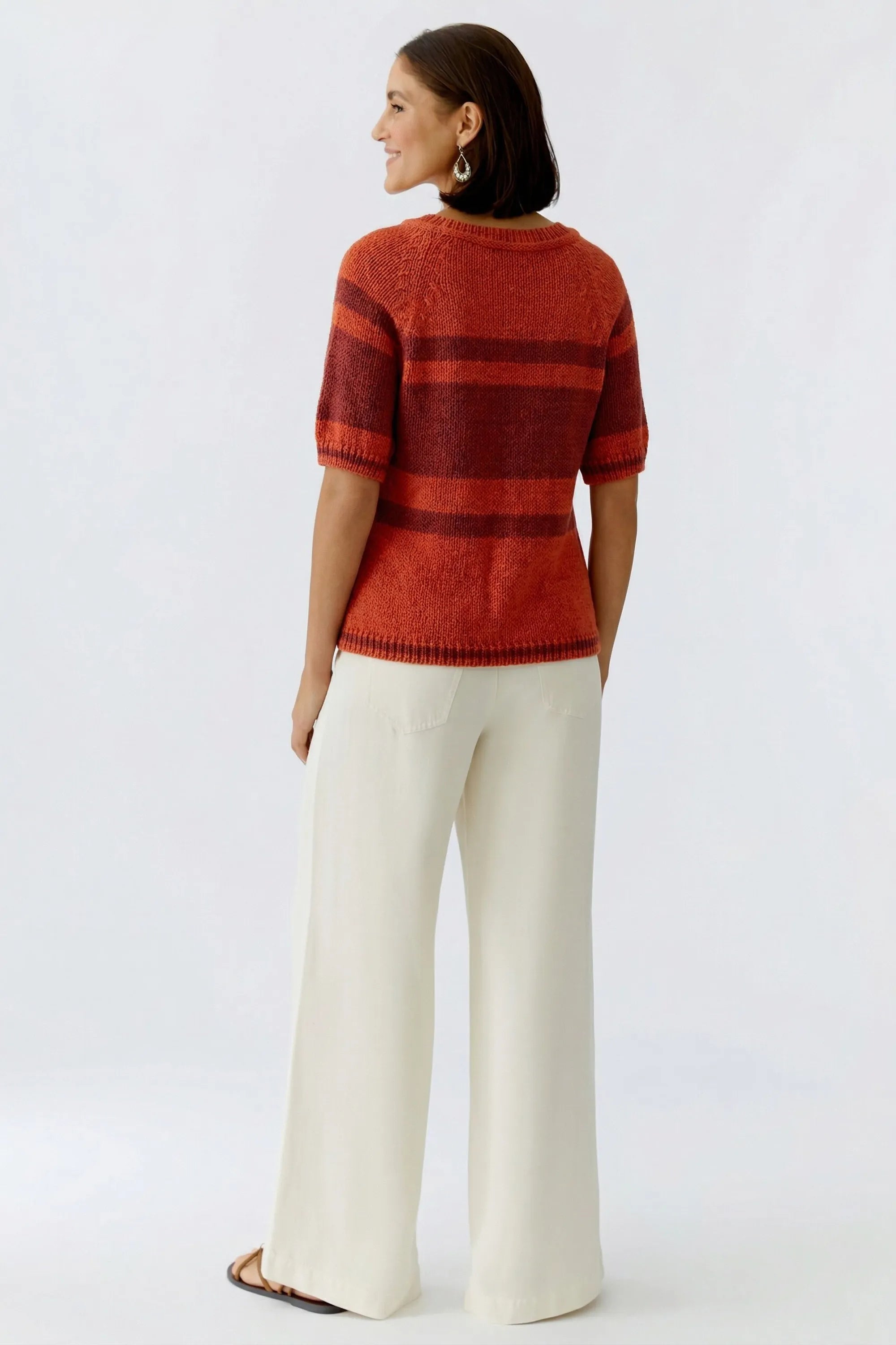 Strickpullover aus Baumwollmix