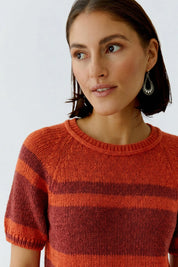 Strickpullover aus Baumwollmix