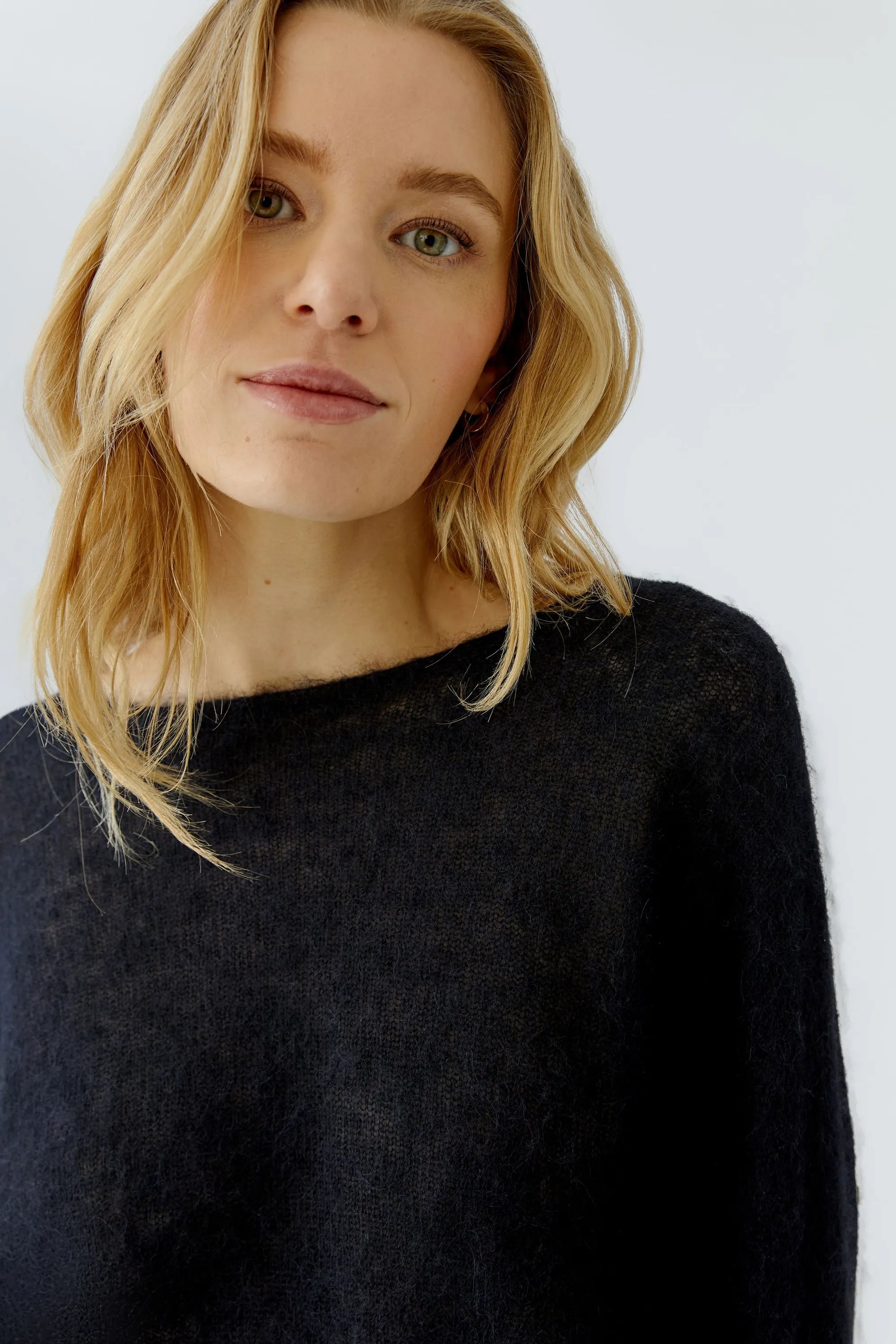 Strickpullover aus Alpaka