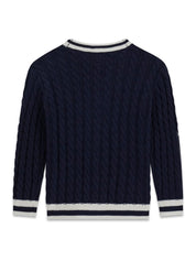 Strickcardigan aus Baumwollmix