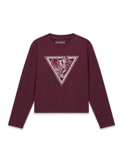 Langarmshirt aus Baumwolle