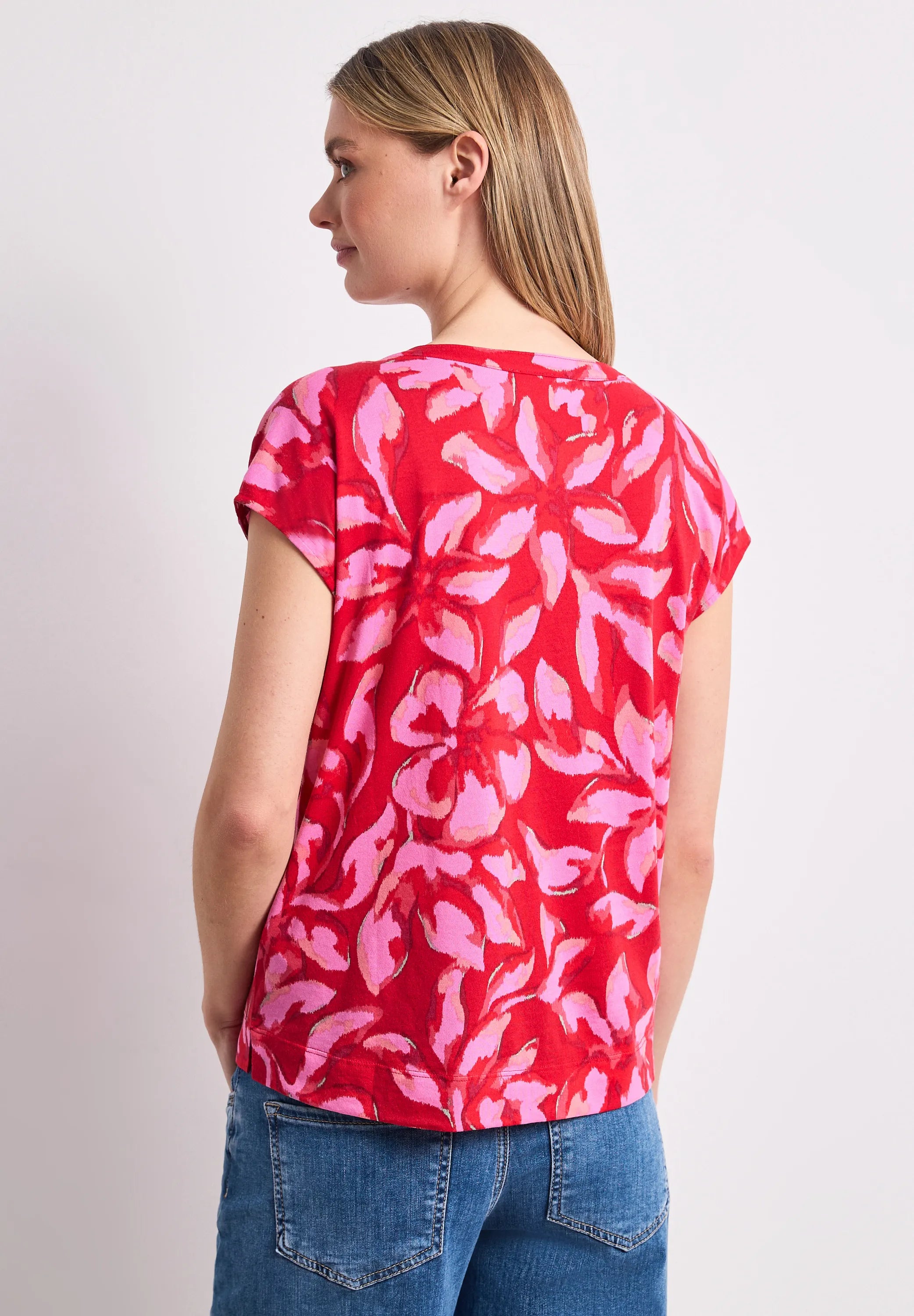 T-Shirt aus Modalmix