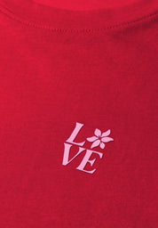 T-Shirt aus Baumwollmix