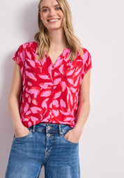 T-Shirt aus Modalmix