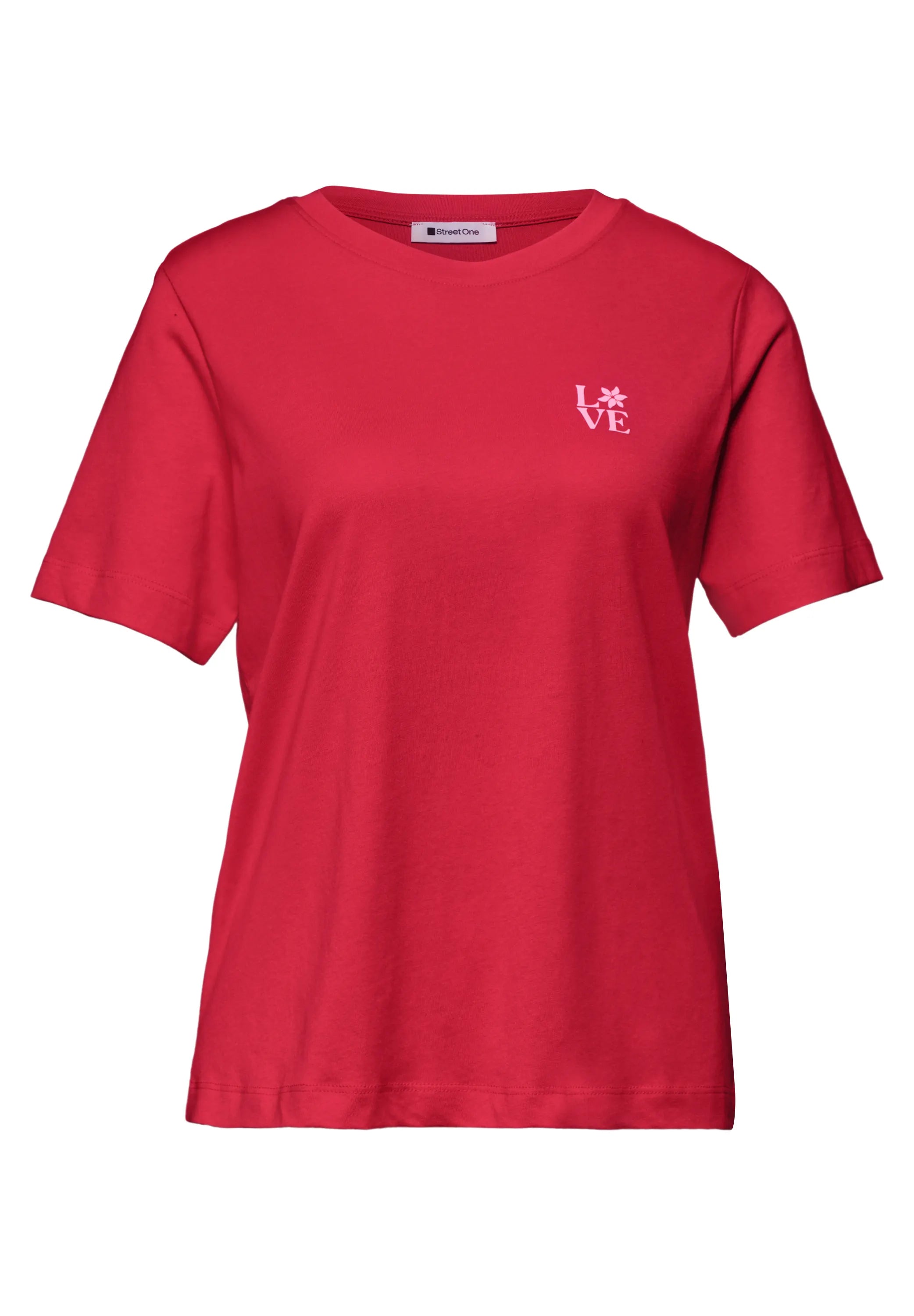 T-Shirt aus Baumwollmix