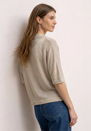 Strickcardigan aus Viskosemix