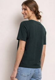 T-Shirt aus Baumwollmix