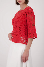 Strickpullover aus Baumwolle