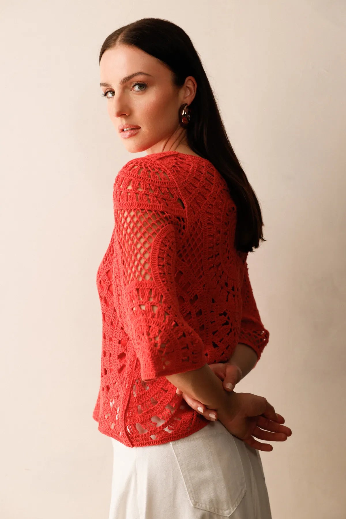 Strickpullover aus Baumwolle