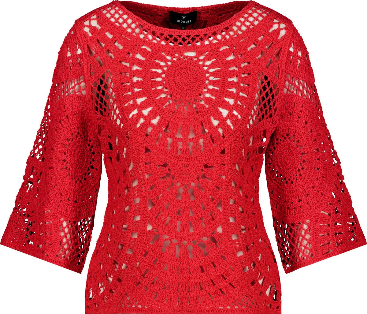 Strickpullover aus Baumwolle