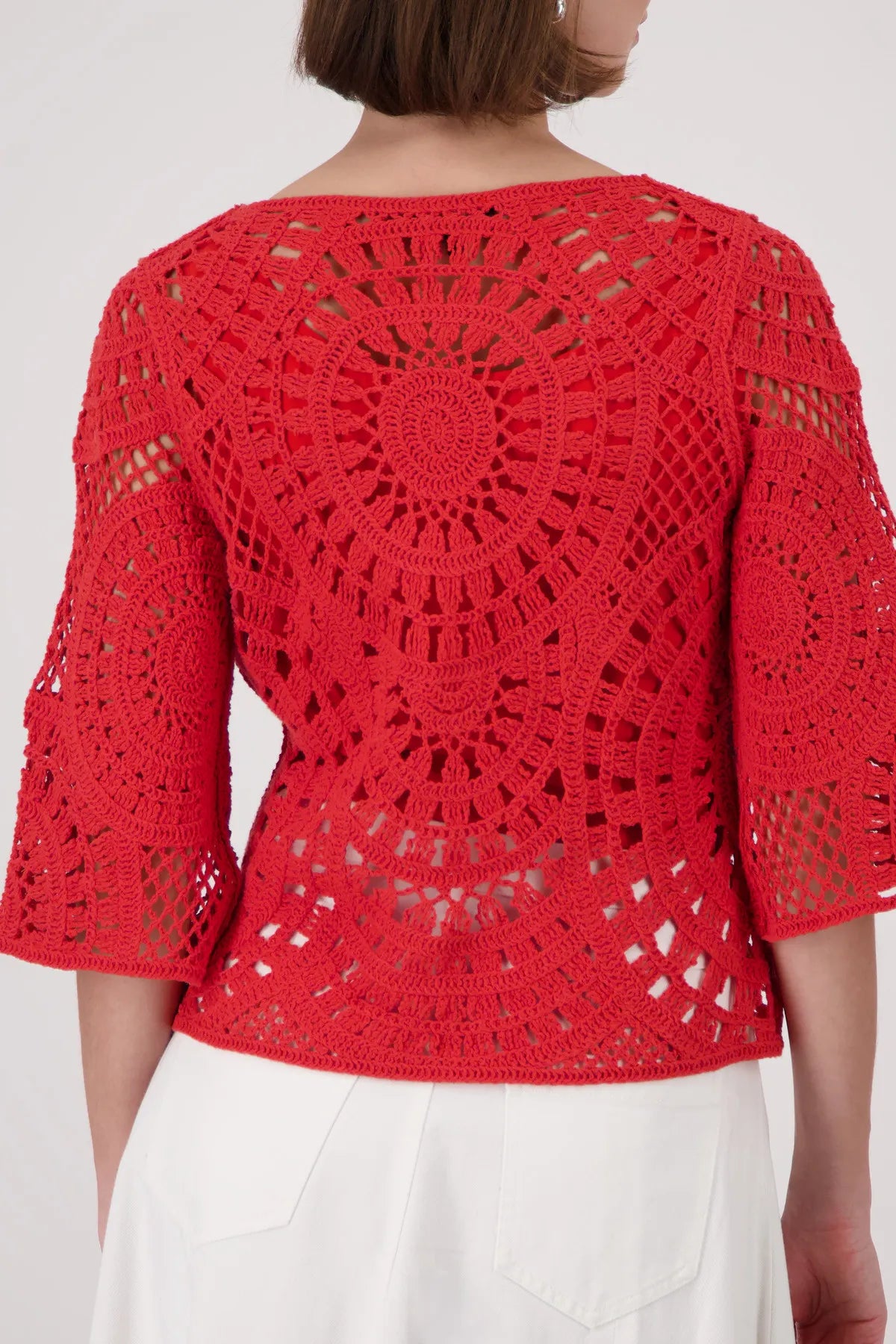 Strickpullover aus Baumwolle