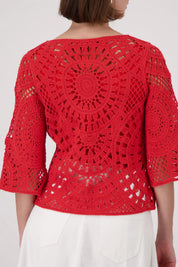 Strickpullover aus Baumwolle