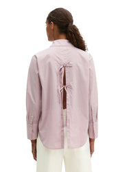Bluse mit Schleifchen-Detail Regular Fit