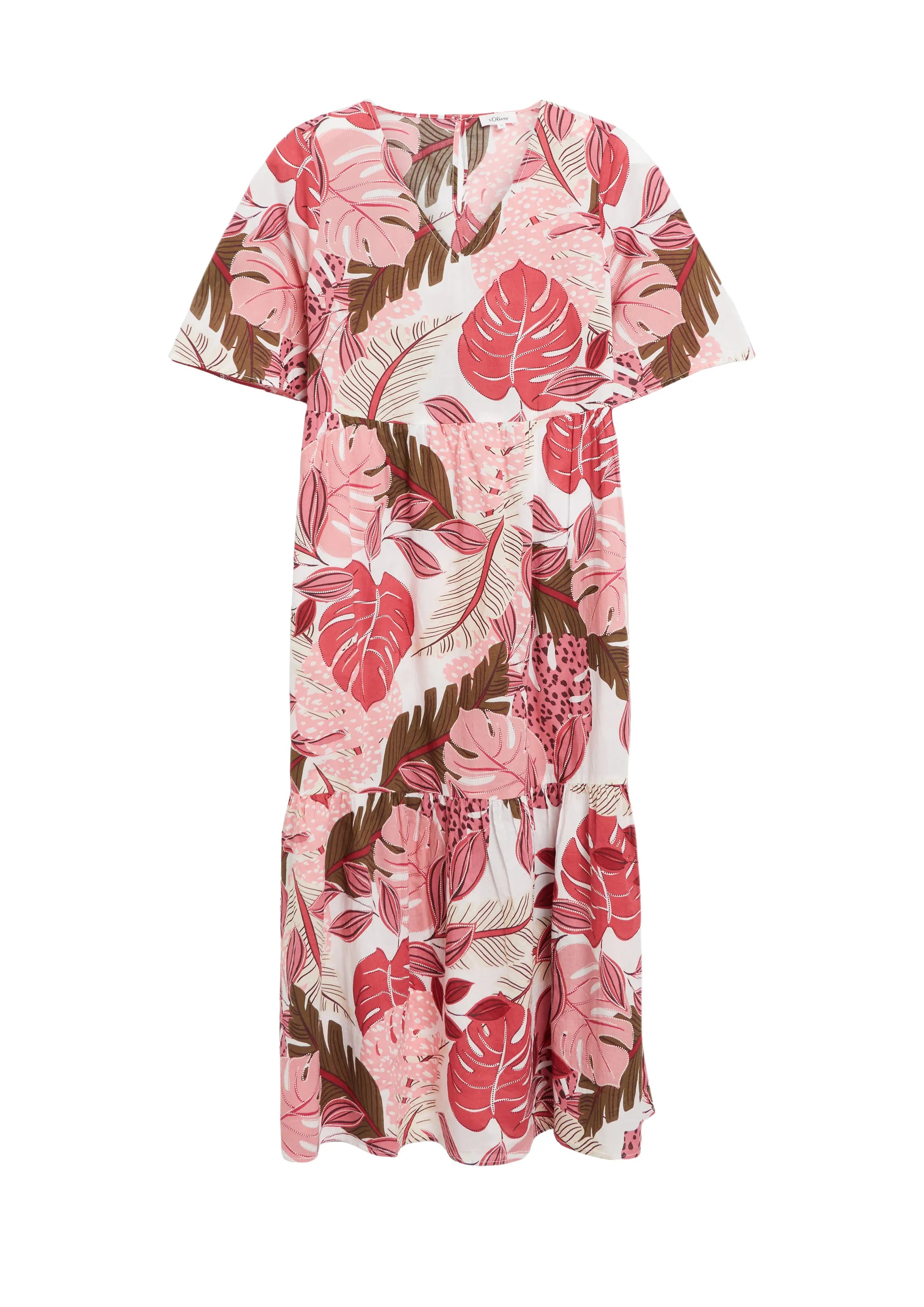 Freizeitkleid Midi aus Baumwolle
