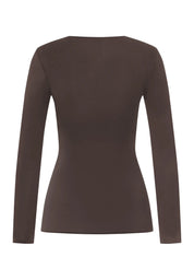 Langarmshirt aus Baumwolle