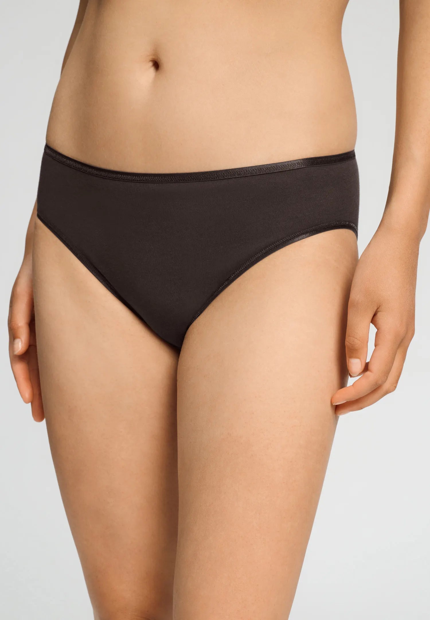 Midi-Slip aus Baumwolle