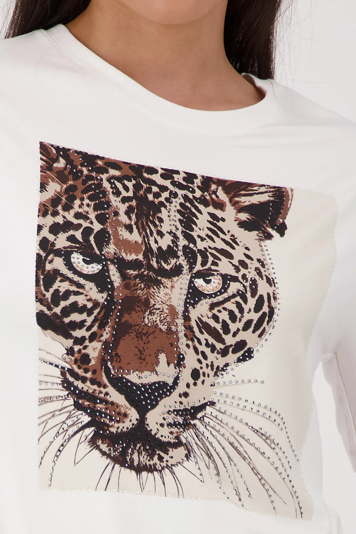 T-Shirt aus Viskose