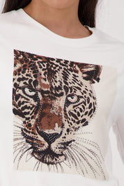 T-Shirt aus Viskose