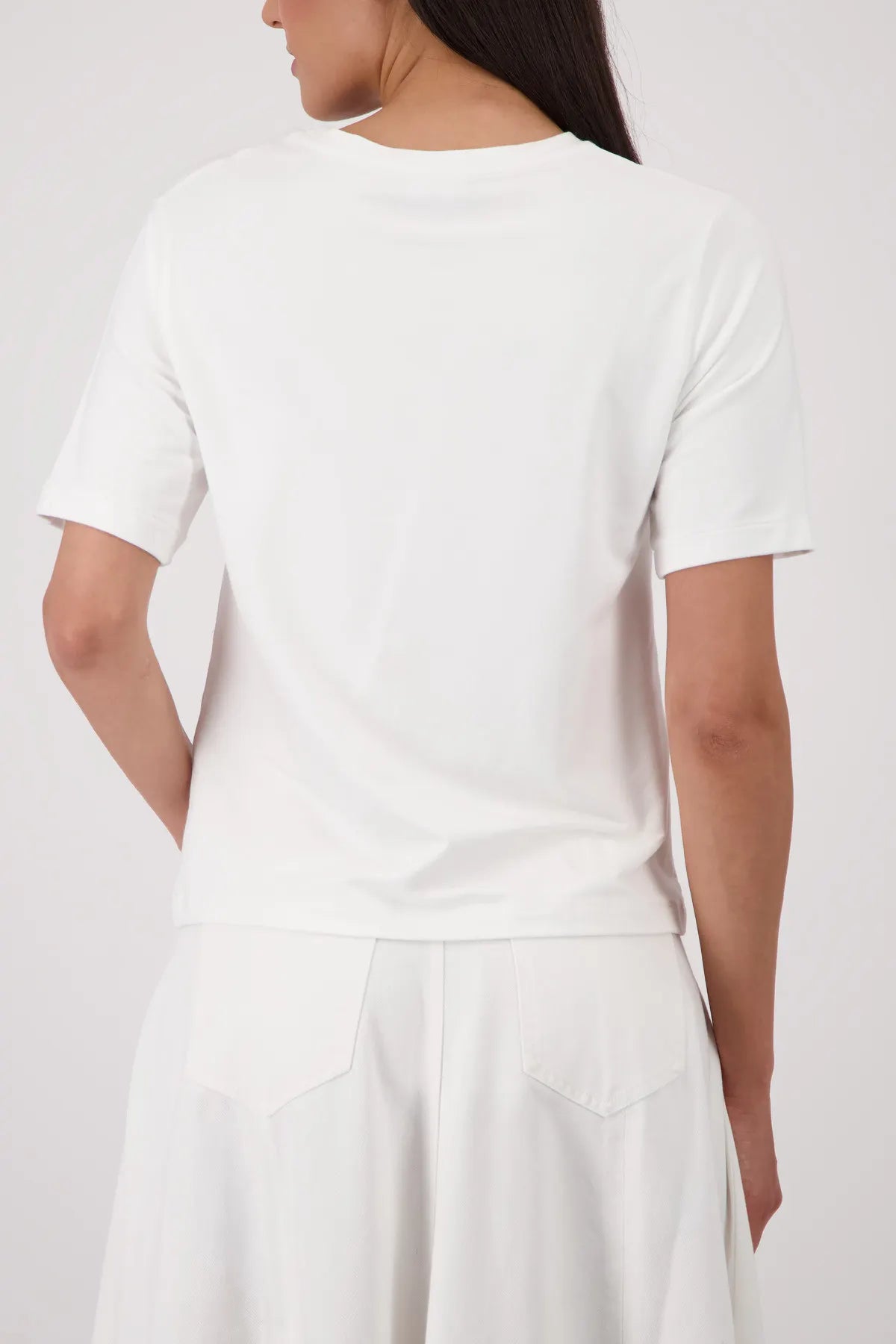 T-Shirt aus Viskose
