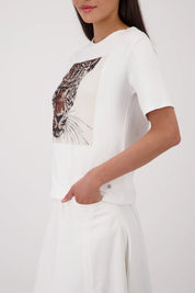 T-Shirt aus Viskose