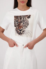 T-Shirt aus Viskose
