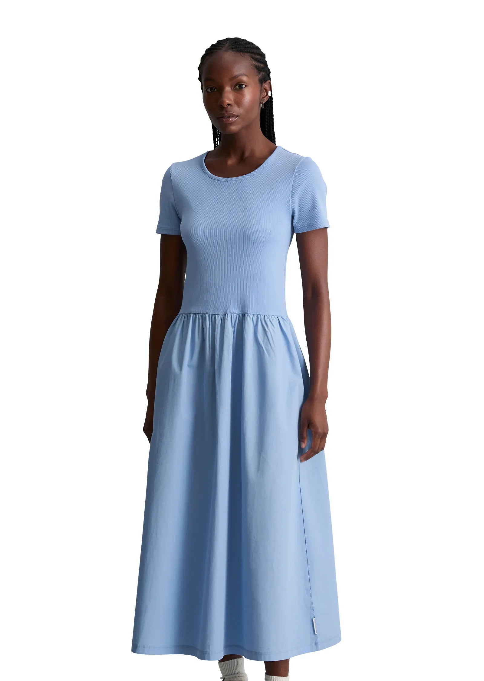 Jerseykleid Midi Slim Fit