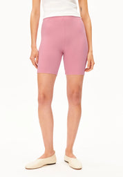 Shorts aus Rippstrick