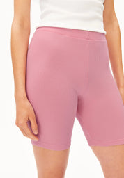 Shorts aus Rippstrick