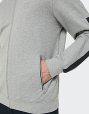 Sweatshirtjacke LORENZ aus Baumwollmix