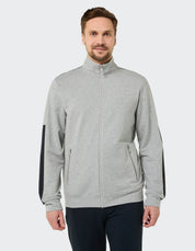 Sweatshirtjacke LORENZ aus Baumwollmix