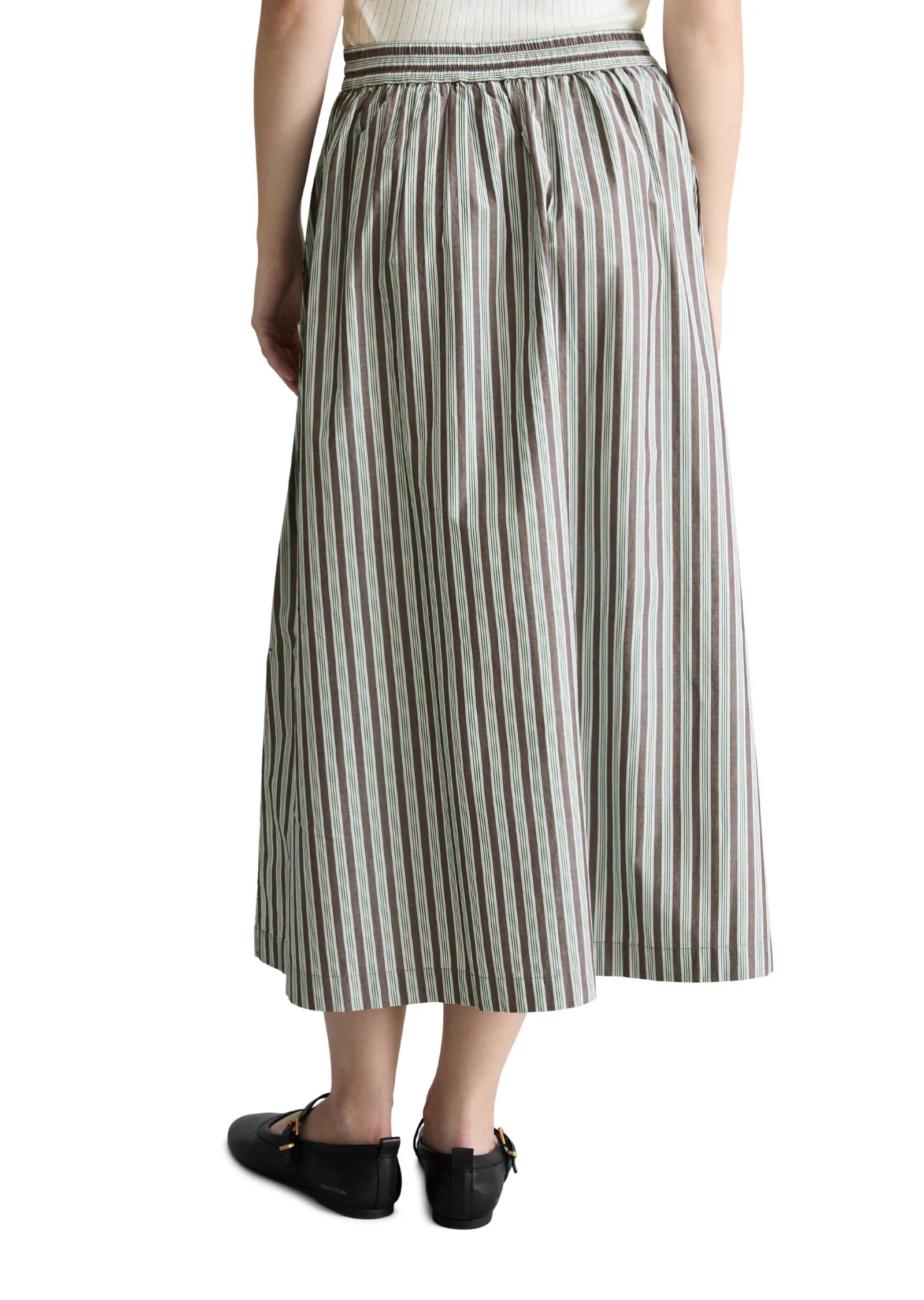 Ausgestellter-Rock Midi Regular Fit