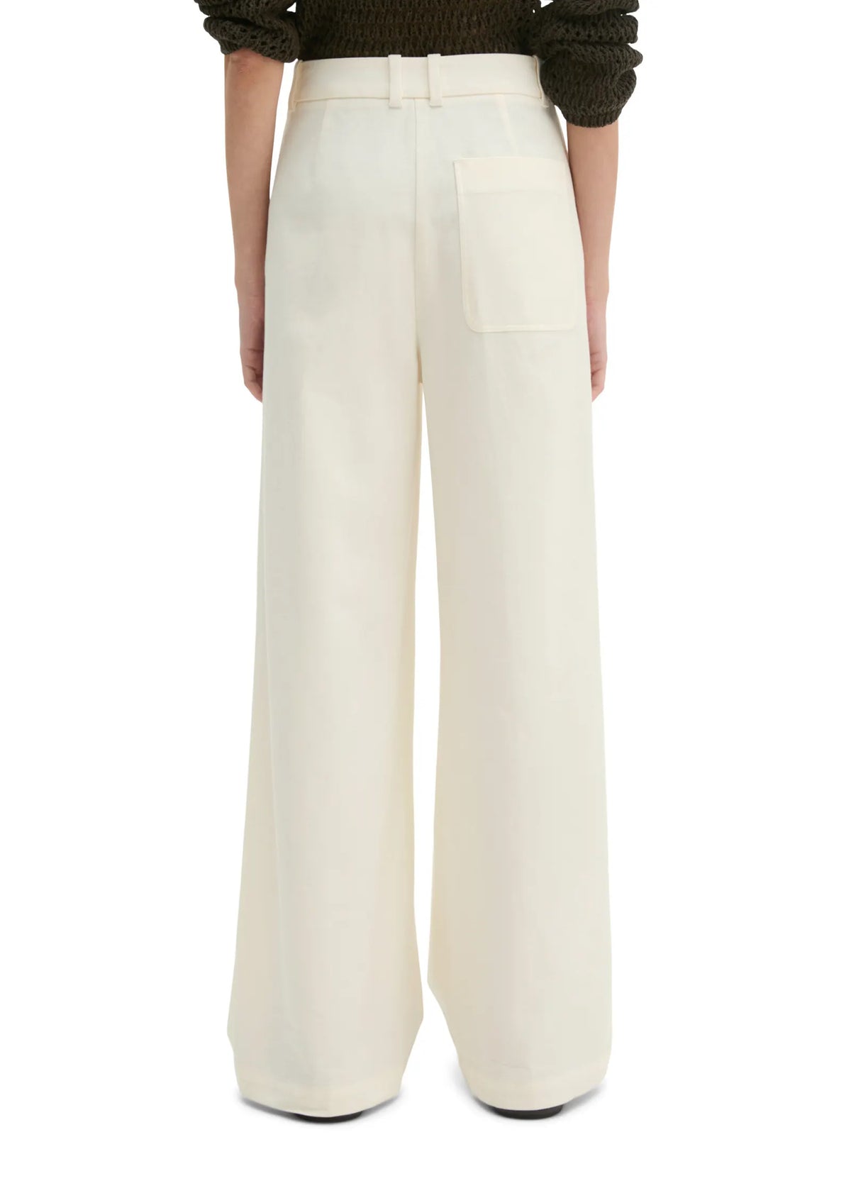 Bundfaltenhose Wide Leg
