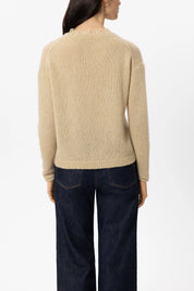 Strickpullover mit V-Ausschnitt