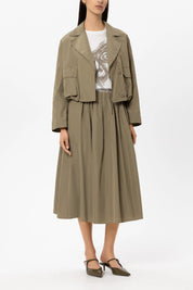 Blouson mit Reverskragen