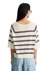 Kurzarm-Pullover Relaxed Fit